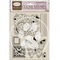 Transparent stamp - Quiet Days -  butterfly - Stamperia