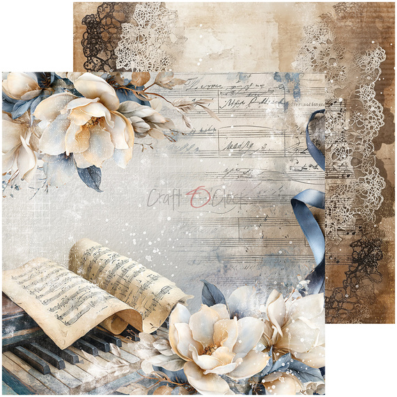 Set of scrapbooking papers 20x20 - Craft o'clock - Sprites of Harmony