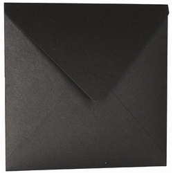 Envelope for a card - black - 15x15 cm