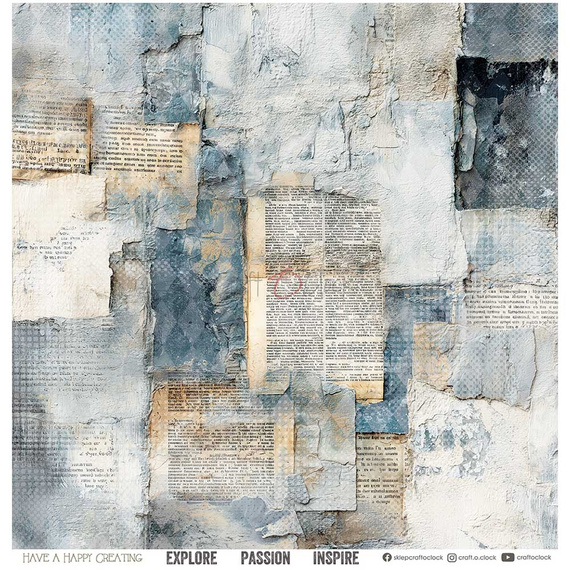 Set of scrapbooking papers 30x30 - Craft o'clock - Timeless Grace