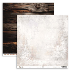 Scrapbooking Paper 30x30 cm - UHK Gallery - White Whispers - Echo