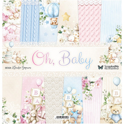 Set of 30x30 scrapbooking papers - ScrapAndMe - Oh, Baby