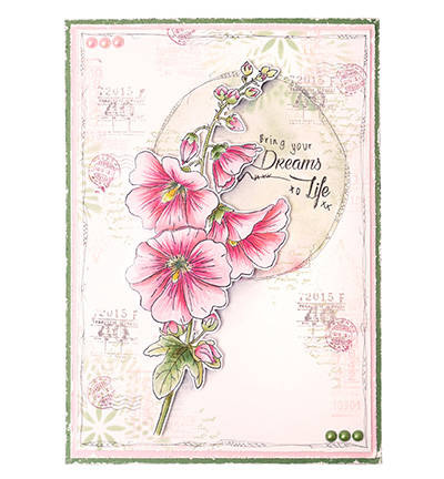 Transparent Stamp - StudioLight - Hollyhock
