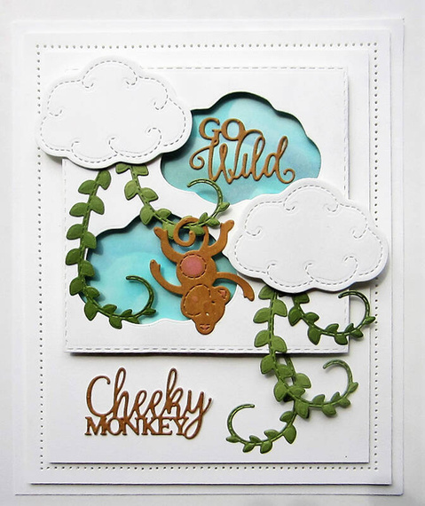 Die - Creative Expressions - Cheeky Monkey