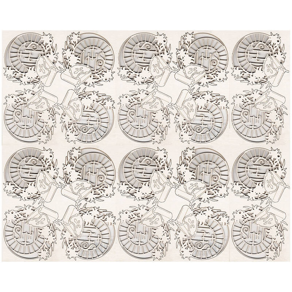 Chipboard Die Cut - Rosary decoration 20 pcs - First Holy Communion 2024 - Scrapiniec