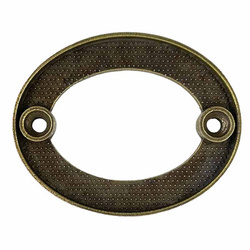 Electroplated metal ornament - Frame 8