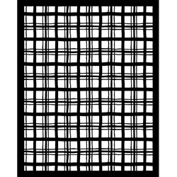 3D mix media template 20x25cm - Whispering Woods check - Stamperia