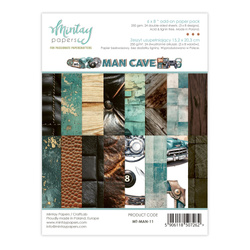 Supplementary notebook of scrapbooking papers 15x20 - Mintay - Man Cave