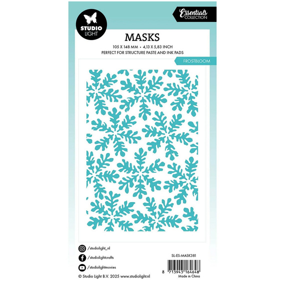 Mask mix media - StudioLight - Frostbloom