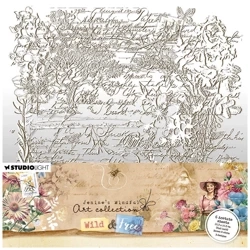 20x20 acetate sheet set - Studio Light - White & Brown