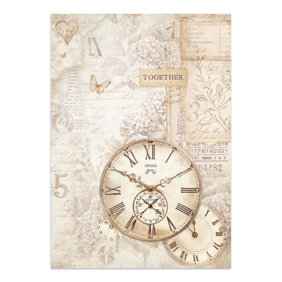 Junk Journal set of papers, stickers and elements - Quiet Days - Stamperia