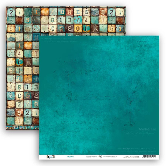 Scrapbooking papers set 30 x 30 cm -  UHK Gallery - Essence and Form