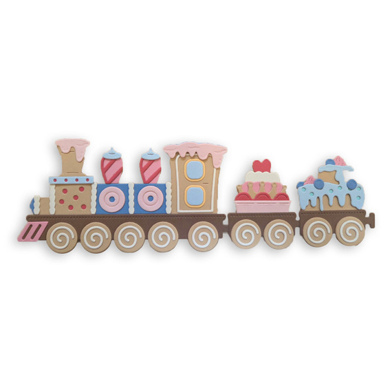 Cutting Die - Candy Christmas - Train - Stamperia 