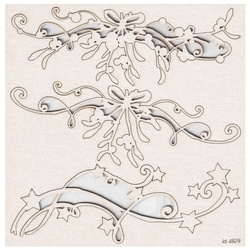 Chipboard - big decors - Mistletoe