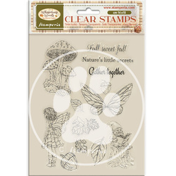 Transparent stamp - Whispering Woods - Forest - Stamperia