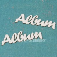 Chipboard - Album - lettering