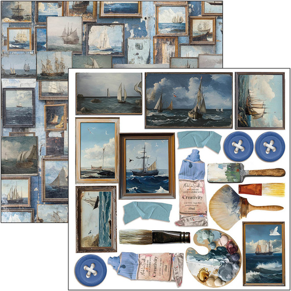 15x15cm paper set - Ciao Bella - Toy Shop