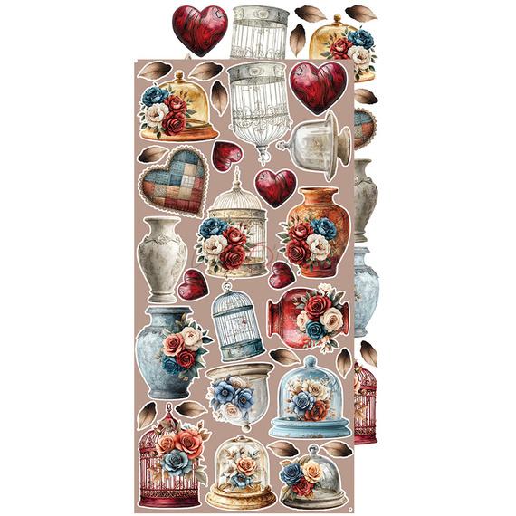 Time scrapbooking accessories set - Craft o'clock - Timeless Grace - MI