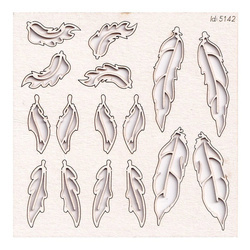 Chipboard Fethers - Boho Love