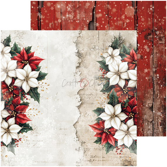 Set of scrapbooking papers 15x15 - Craft o'clock - Oh Christmas Night