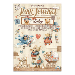 Junk Journal set of papers, stickers and elements - Baby - Stamperia