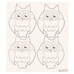 Chipboard Owl