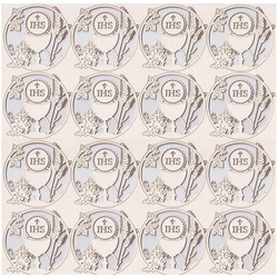 Chipboard - Tatting Communion - set of 16 frames - Scrapiniec