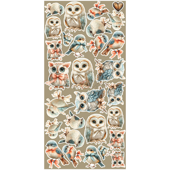 Scrapbooking paper 15x30 - Craft o'clock - Sprites of Harmony - Extras set - Sprites 