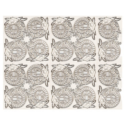 Chipboard Die Cut - Decor with Bible 20 pcs - First Holy Communion 2024 - Scrapiniec