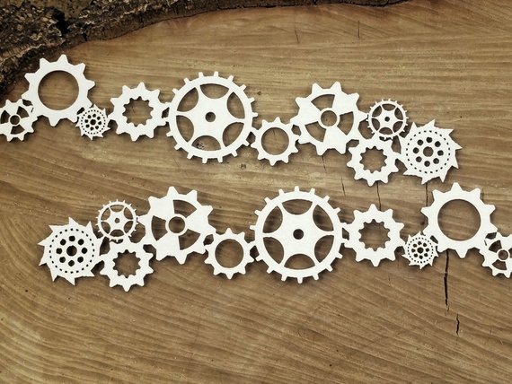 Chipboard - Borders - Steampunk