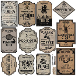 Stickers - ScrapLove - Vintage label 4