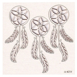 Chipboard Dream Catcher - Indian Summer