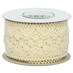 Cotton lace cream 45mm x 4,55m