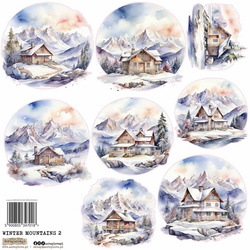 Stickers paper - ScrapLove - Winter Mountains 2
