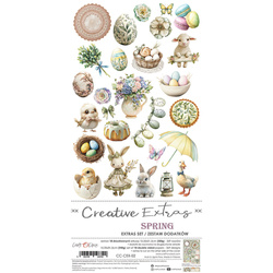 Time scrapbooking accessories set - Craft o'clock - Plum & Caramel - MIX