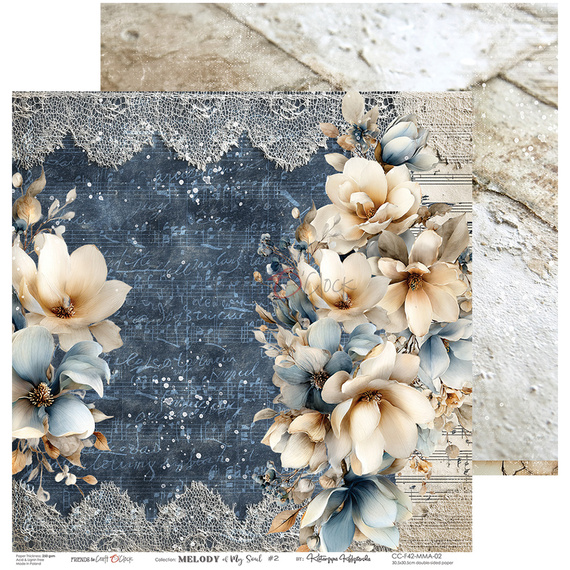 Set of scrapbooking papers 30x30 - Craft o'clock - Sprites of Harmony