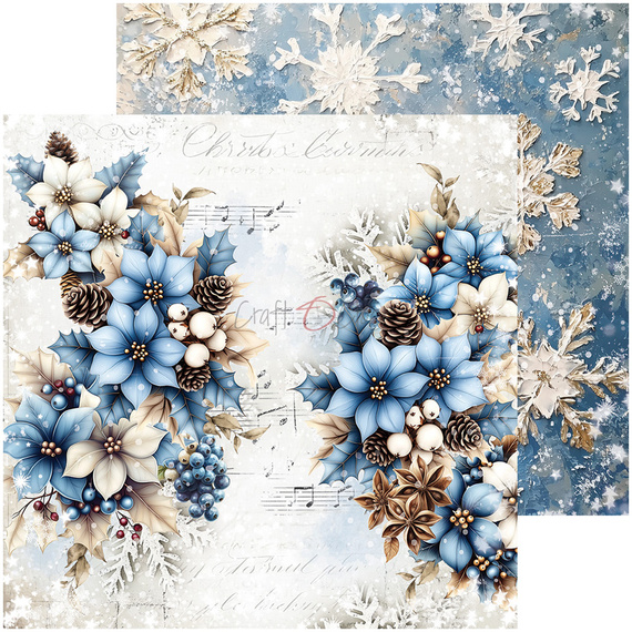 Set of scrapbooking papers 20x20 - Craft o'clock - Jolly Season