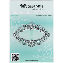 Cutting dies- Scrapandme - Oval frame