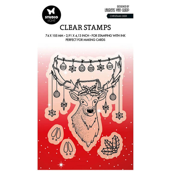 Transparent stamp - StudioLight - Christmas deer