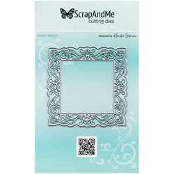 Cutting dies- Scrapandme - Oval frame