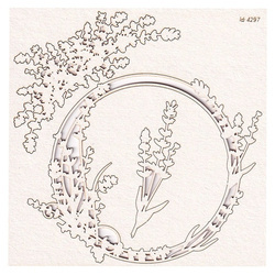 Chipboard - Lavender Mist - Big frame 02