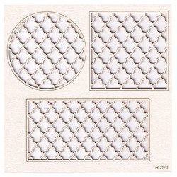 Chipboard decorative frame background