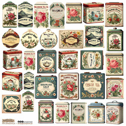 Stickers - ScrapLove - Tea Can 1