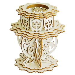 Chipboard - 3D Baptismal Font for Exploding Box - Kreatywna Pracownia