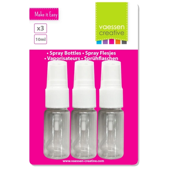 Atomizer Bottles - Spray Bottles - Vaessen Creative 3 pcs. 