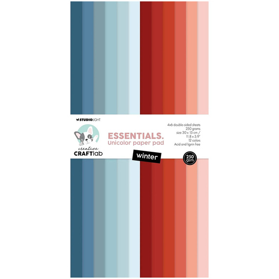 Set of scrapbooking papers 15x30 - StudioLight - Winter