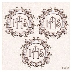 Chipboard Host small 02 Innocence (3 pcs) 