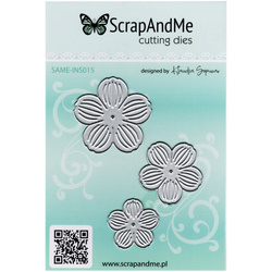 Cutting die - Scrapandme - Flowers