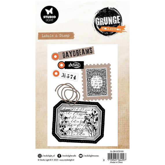 Cutting Die and stamp - StudioLight - Die Emoticons