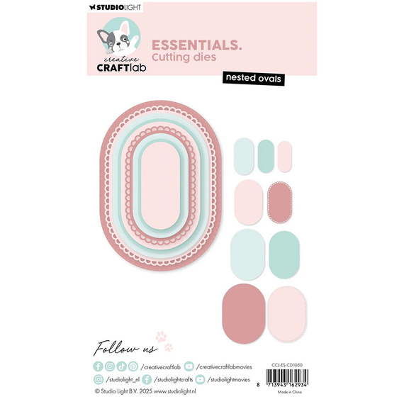 Cutting Die - StudioLight - Nested Ovals